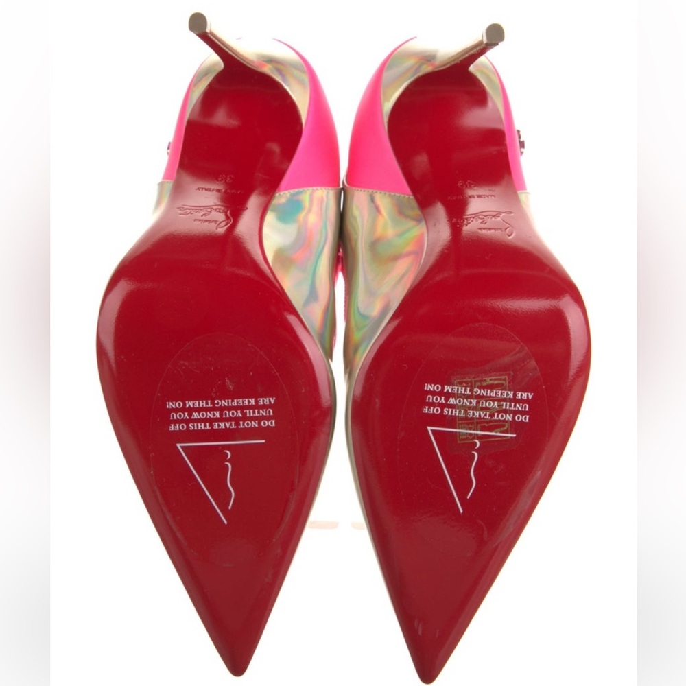 Christian Louboutin Patent Leather Booties - Picture 5 of 5